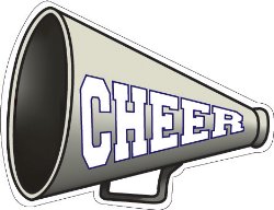 CHEERLEADING PRACTICE CANCELLED OCTOBER 13 