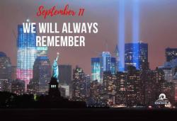 SEPTEMBER 11,  WE WILL ALWAYS REMEMBER <3