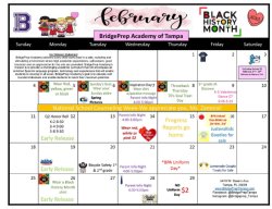 February Calendar