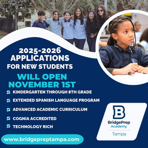 Your child's future starts at BridgePrep Academy of Tampa!