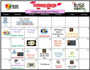 REVISED February Calendar is here! 